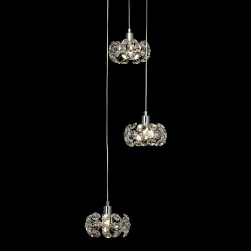 Eletto Betsy EL322P03.1 Хрустальный подвесной светильник Хром фото 5 Eletto Betsy EL322P03.1 Хрустальный подвесной светильник Хром фото 5