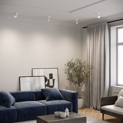 Светильник потолочный поворотный светодиодный Rolly 9W 4000K белый 25112/LED фото 3