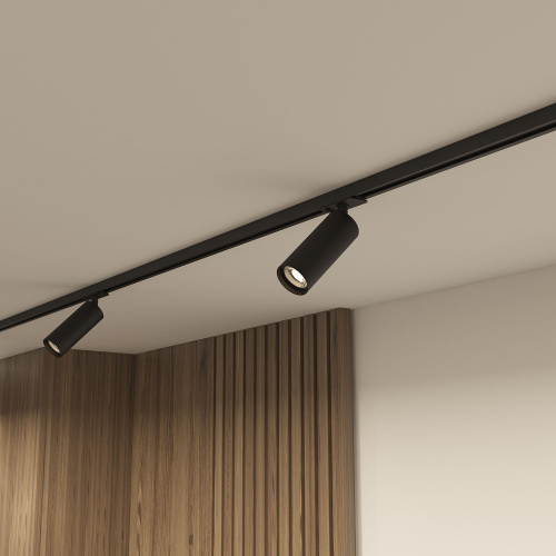 DK6202-BK Трековый светильник IP 20, 15 Вт, GU10, черный, алюминий фото 2