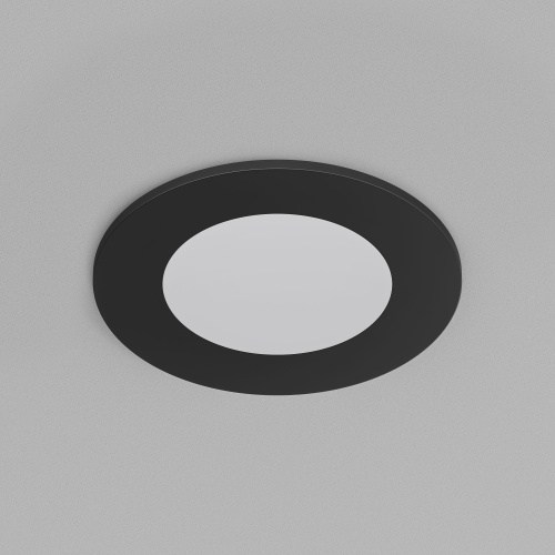 DK3101-BK Встраиваемый влагозащищенный светильник, IP65, до 10 Вт, LED, GU5,3, черный фото 2