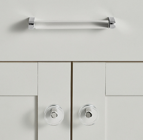 Ручка-скоба Lambeth Crystal L.20.3 Polished Chrome фото 2