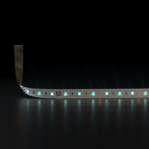 Светодиодная лента 24 В 14,4 Вт/м 60 Led/м 5050+5050 IP20, MIX RGB/теплый белый, 5 м Лента светодиодная 24V 14,4W 60Led 5050+5050 IP20 MIX RGB/теплый белый, 5м фото 2