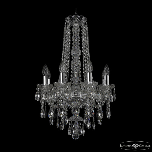 Люстра хрустальная 1415/8/141/h-69 Ni Люстра хрустальная 1415/8/141/h-69 Ni