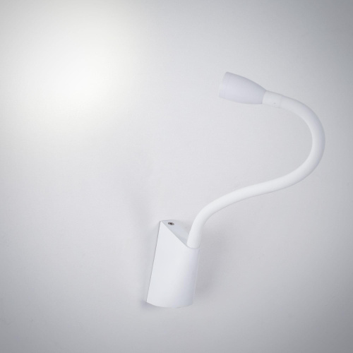 Citilux Декарт CL704340 LED Бра гибкое с выключателем Белое фото 6 Citilux Декарт CL704340 LED Бра гибкое с выключателем Белое фото 6