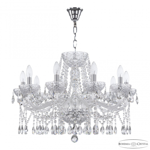 Люстра 5413/10/240 Ni Clear/M-1F Bohemia Ivele Crystal (Богемия Ивеле Кристалл) Люстра 5413/10/240 Ni Clear/M-1F Bohemia Ivele Crystal (Богемия Ивеле Кристалл)