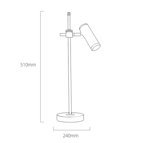 Настольная лампа MT8906-1T antique brass фото 7