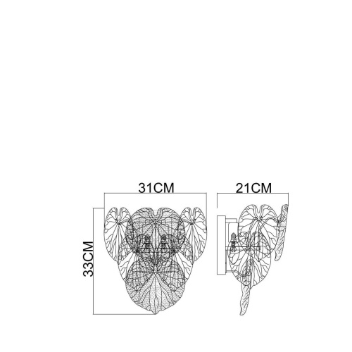 Настенный светильник Arte Lamp Kapri A4078AP-2CC фото 3