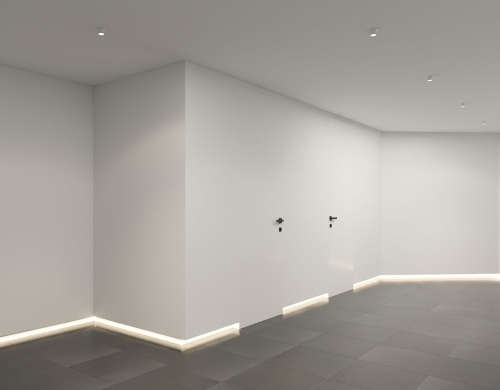 DK3057-WH Встраиваемый светильник под шпатлевку, IP20, до 15 Вт, LED, GU5,3, белый, пластик фото 5 DK3057-WH Встраиваемый светильник под шпатлевку, IP20, до 15 Вт, LED, GU5,3, белый, пластик фото 5