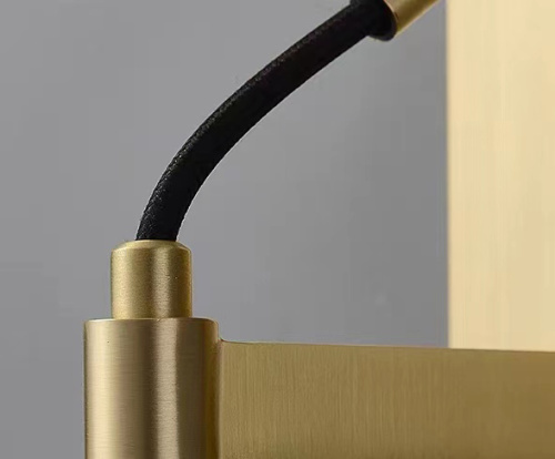 Настенный светильник 8960-1W brass/clear фото 2 Настенный светильник 8960-1W brass/clear фото 2