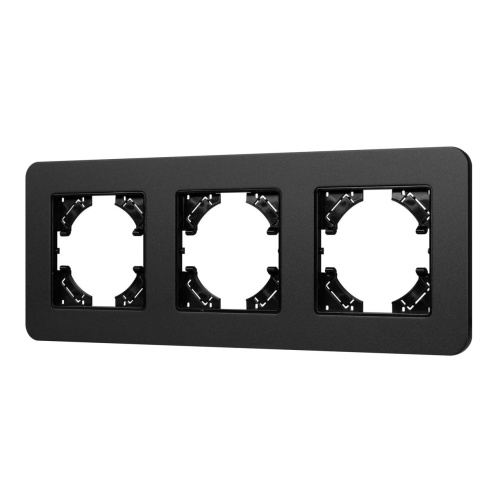 Рамка алюминиевая FRM-AKIRY-SFAL-3-BK Arlight 049741 Рамка алюминиевая FRM-AKIRY-SFAL-3-BK Arlight 049741