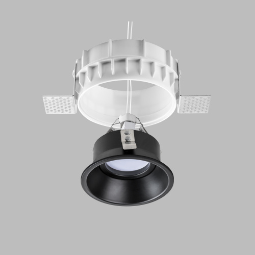 G214607 Светильник DOMINO ROUND MR16 ЧЁРНЫЙ (214610+214607) фото 2 G214607 Светильник DOMINO ROUND MR16 ЧЁРНЫЙ (214610+214607) фото 2