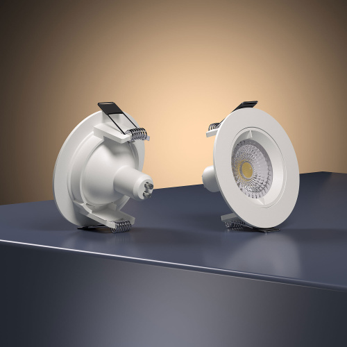 Светильник встраиваемый Minnie GU10 белый 25056/01 фото 3