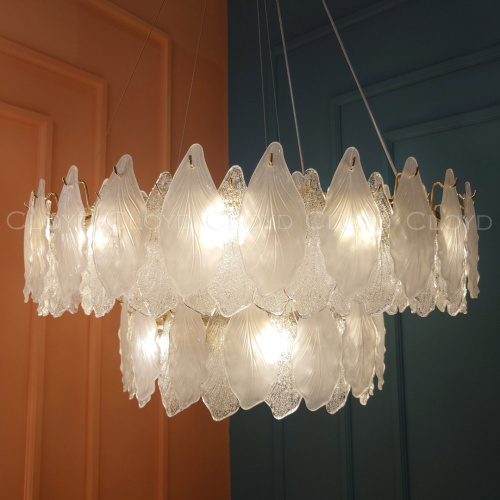 Люстра Cloyd SENEGAL-B C18 / Ø80 см - золото (арт.11196)