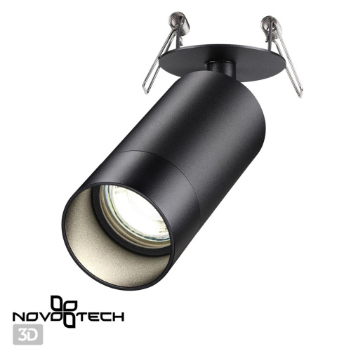 370873 SPOT NT22 572 черный Светильник встраиваемый IP20 GU10 9W 220V SLIM 370873 SPOT NT22 572 черный Светильник встраиваемый IP20 GU10 9W 220V SLIM
