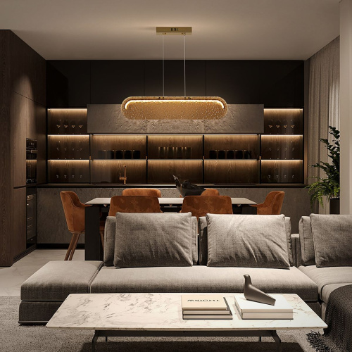 Подвесной светодиодный светильник Freya Eclat FR6182PL-L18BS фото 2