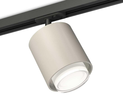 Комплект трекового светильника Ambrella light Track System XT7724002 SGR/CL/SBK серый песок/прозрачный/черный песок (A2537, C7724, N7160)