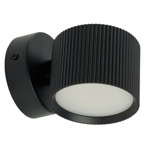 Светильник  настенный Feron HL4580 ARIA 12W, 230V,GX53, черный IP20 фото 3