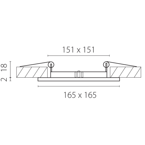 224124 Светильник ZOCCO QUA LED 12W 900LM 4000K фото 3 224124 Светильник ZOCCO QUA LED 12W 900LM 4000K фото 3