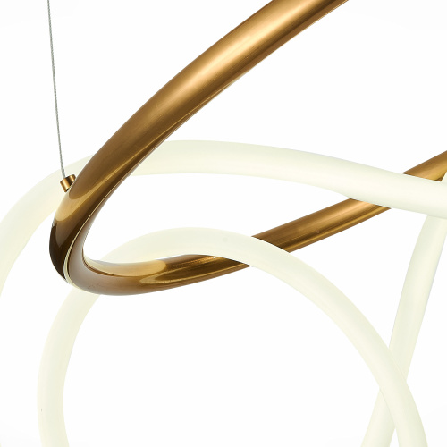 SL6102.303.55 Светильник подвесной ST-Luce Латунь/Белый LED 1*35W 4000K SAGRATO фото 2