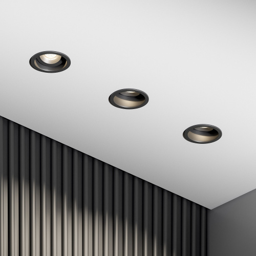 Светильник встраиваемый Tune черный 25014/01 фото 2