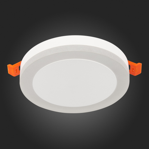 ST104.542.06 Светильник встраиваемый Белый LED 1*6W 4000K 468Lm Ra>80 120° IP20 D110xH20 170-240V Встраиваемые светильники фото 6