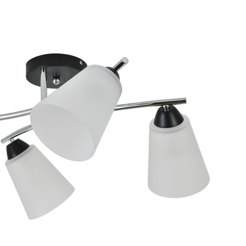 Потолочный светильник Escada 2132/4P E27*60W Black/Chrome фото 2