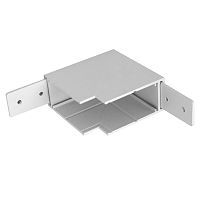 505136-ALU Соединитель вертикальный TETA PRO L-образный БЕЛЫЙ для PRO