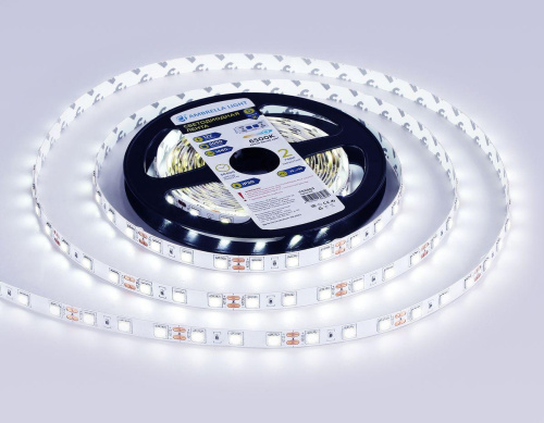 Светодиодная лента Ambrella Light 14,4W/m 60LED/m 5050SMD холодный белый 5M GS2003 фото 9