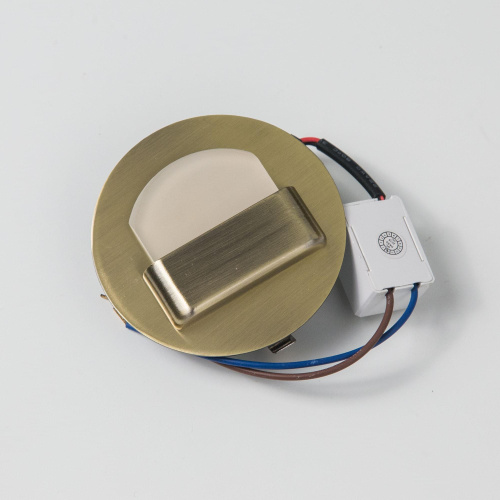 Citilux Скалли CLD006R3 LED Встраиваемый светильник лестничный Бронза фото 3 Citilux Скалли CLD006R3 LED Встраиваемый светильник лестничный Бронза фото 3