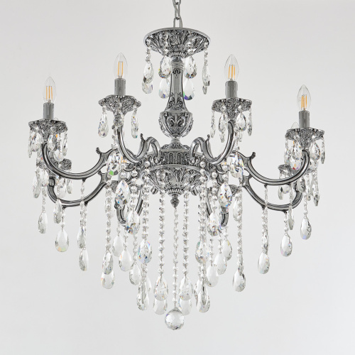 Люстра с хрустальными подвесками AL78101/8/250 B NB Bohemia Ivele Crystal (Богемия Ивеле Кристалл) фото 5 Люстра с хрустальными подвесками AL78101/8/250 B NB Bohemia Ivele Crystal (Богемия Ивеле Кристалл) фото 5