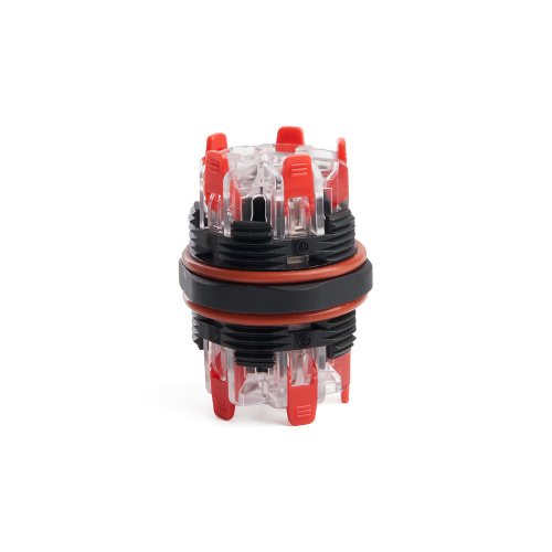 Соединитель-коннектор для проводов LD535, 5-контактный, с пружинным контактом, водонепроницаемый, черный фото 5