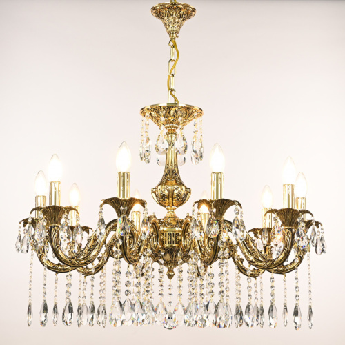 Люстра с хрустальными подвесками AL79101/10/250 A GB Bohemia Ivele Crystal (Богемия Ивеле Кристалл) фото 2 Люстра с хрустальными подвесками AL79101/10/250 A GB Bohemia Ivele Crystal (Богемия Ивеле Кристалл) фото 2