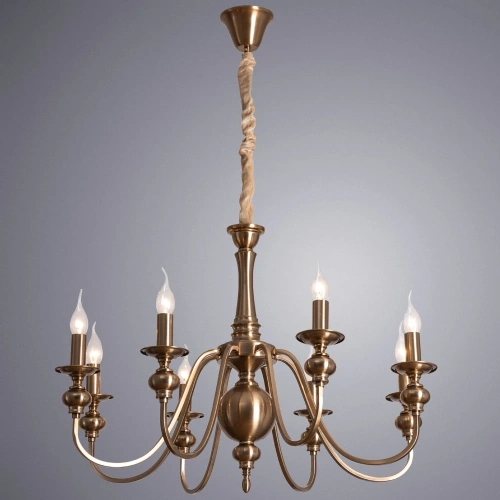 Подвесная люстра Arte Lamp PASSONI A6097LM-8PB фото 2