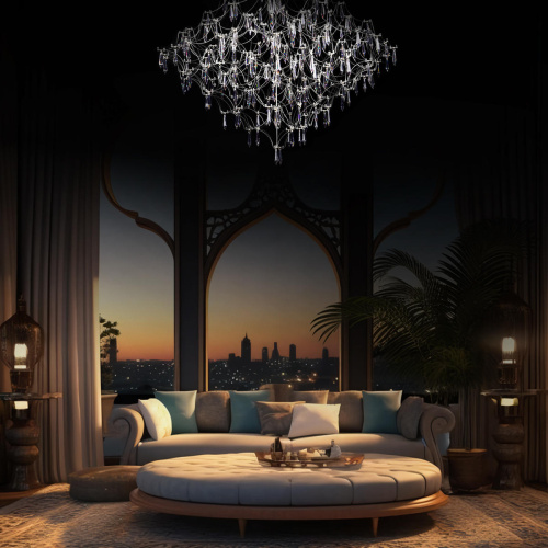 10259/800 Silver Asfour Подвесной светильник LOFT IT Mira фото 4 10259/800 Silver Asfour Подвесной светильник LOFT IT Mira фото 4