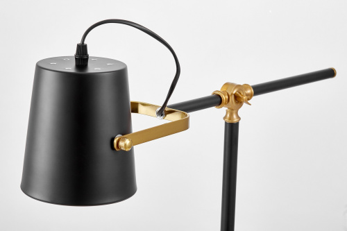 Настольная лампа Lumina Deco LDT 7733-1 BK+MD фото 3