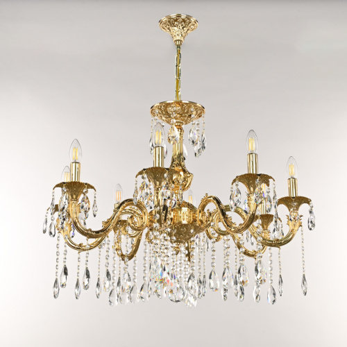 Люстра с хрустальными подвесками AL79101/8/250 A G Bohemia Ivele Crystal (Богемия Ивеле Кристалл) фото 10 Люстра с хрустальными подвесками AL79101/8/250 A G Bohemia Ivele Crystal (Богемия Ивеле Кристалл) фото 10