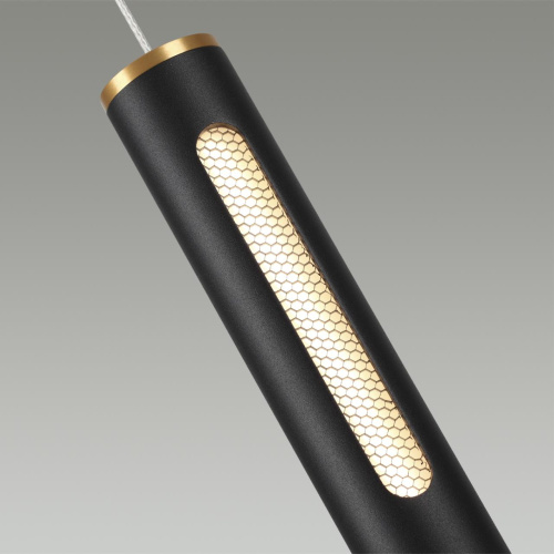 6643/7L HIGHTECH ODL24 303 черный/золото/металл/акрил Подвесной светильник IP20 LED 9W 3000K 220V MALI фото 6 6643/7L HIGHTECH ODL24 303 черный/золото/металл/акрил Подвесной светильник IP20 LED 9W 3000K 220V MALI фото 6
