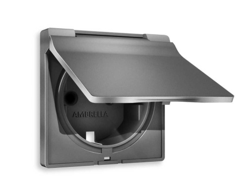Лицевая панель розетки AMBRELLA VOLT AP6580 Лицевая панель розетки AMBRELLA VOLT AP6580