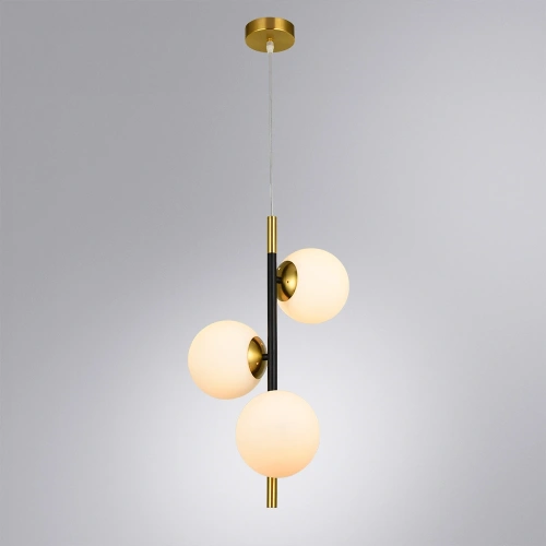 Подвесной светильник Arte Lamp ALCOR A2224SP-3BK фото 2 Подвесной светильник Arte Lamp ALCOR A2224SP-3BK фото 2