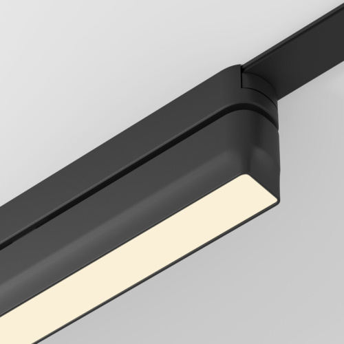DK5303-BK Светильник для трека Air, серия Linear 3000 со светодиодом, L230*W26*H60мм, 48V DC, 9W, RA?90, 120°, 3000K, IP20, черный, алюминий фото 5
