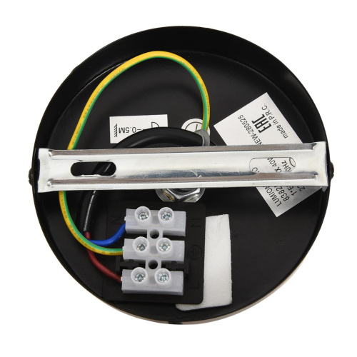 8381/1 ECO LN26 320 черный/бежевый, металл/джутовый шнур Подвес E27 40W 220V ROPE фото 7