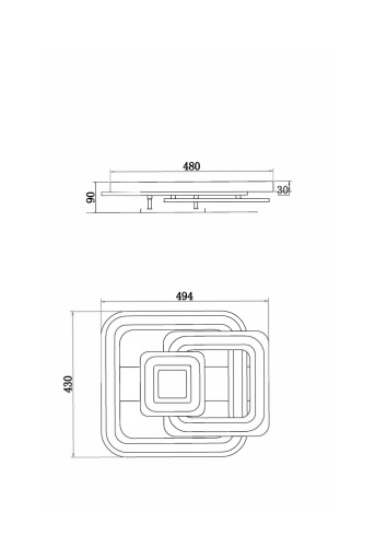 Потолочный светильник Freya FR10022CL-L71W фото 8 Потолочный светильник Freya FR10022CL-L71W фото 8