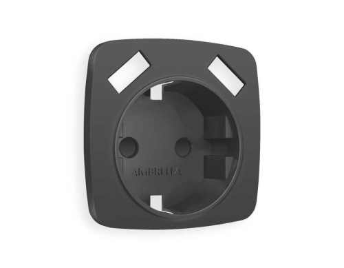 Лицевая панель розетки AMBRELLA VOLT OP9090 Лицевая панель розетки AMBRELLA VOLT OP9090