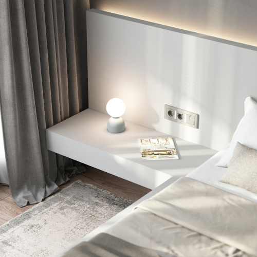 Перекрестный выключатель двухклавишный (дымчатый) W1223004 фото 5 Перекрестный выключатель двухклавишный (дымчатый) W1223004 фото 5