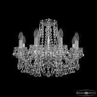 Люстра хрустальная 1409/8/160 Ni Bohemia Ivele Crystal (Богемия Ивеле Кристалл)