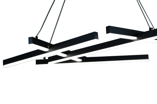 Подвесной светильник черный LED 80Вт 100см Zortes AVEN ZRS.01243.03 фото 5