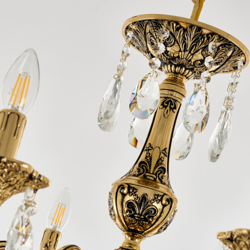 Люстра с хрустальными подвесками AL78101/8/250 B GB Bohemia Ivele Crystal (Богемия Ивеле Кристалл) фото 7