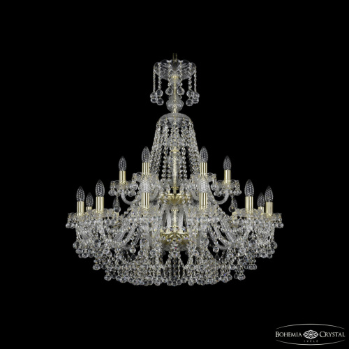 Люстра хрустальная 1409/12+6/300/XL-94/2d G Люстра хрустальная 1409/12+6/300/XL-94/2d G