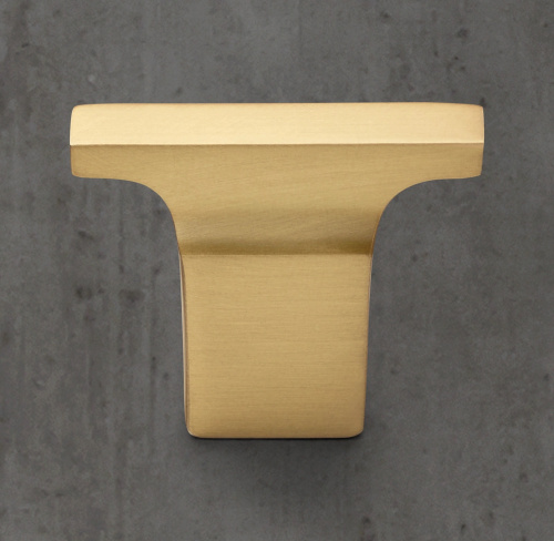 Ручка-кнопка Colliers L.3.8 Lac.Burnished Brass