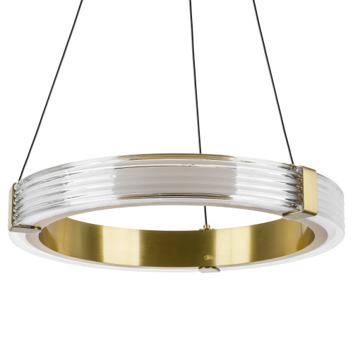 736241 Люстра ROTONDA 21W LED 1053LM 360G ЛАТУНЬ 3000K фото 3